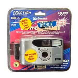 Studio 35 VINTAGE Concord Camera Corp Model Felix FF - 35mm Film Camera 28-50 mm